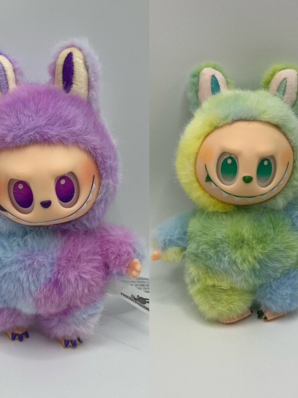 2Pcs Pop Mart Labubu The Monsters Big Into Energy Vinyl Plush